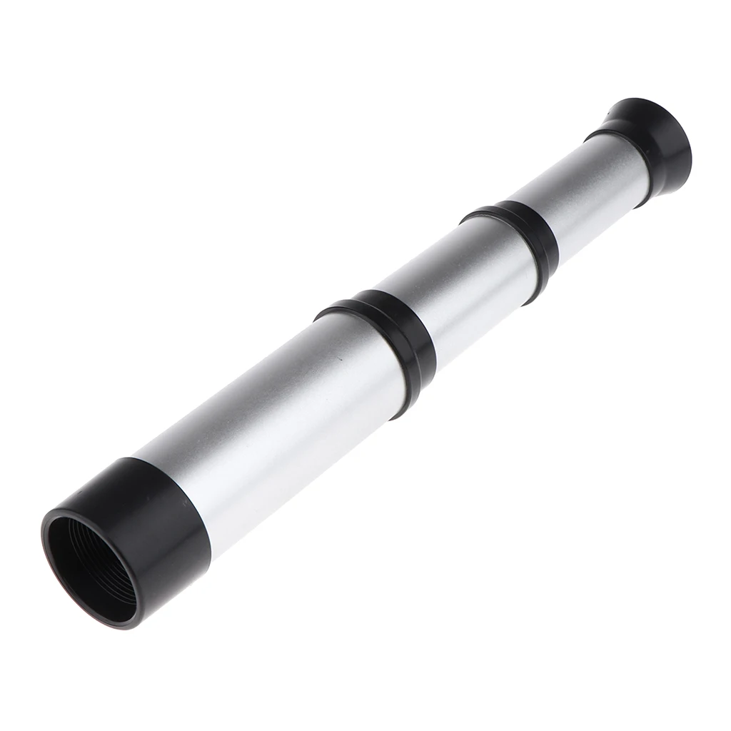 

4 Pieces 35mm Vintage Handheld Zoomable Monocular Telescope, Lightweight Pirate Spyglass Gifts for Kids Children