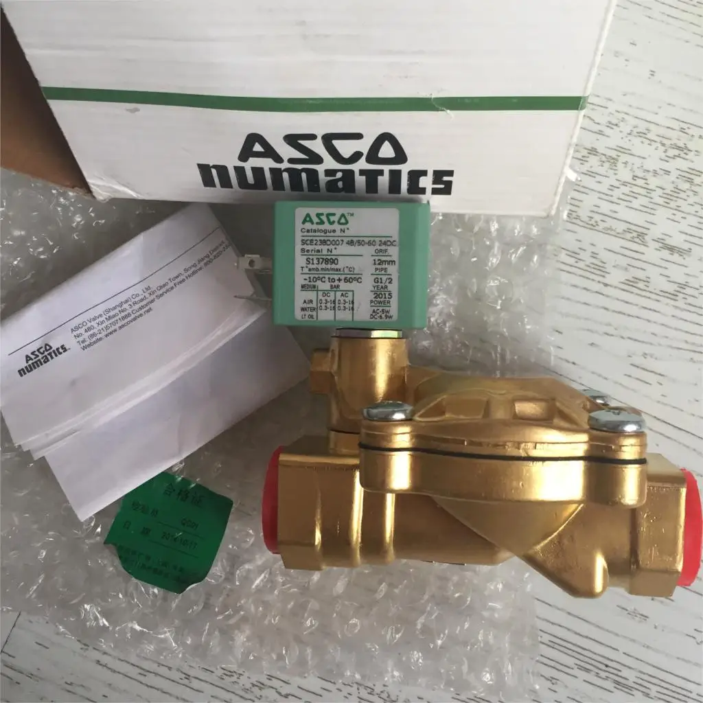 

Американский оригинальный подлинный Соленоидный клапан SCE238D007 DN15