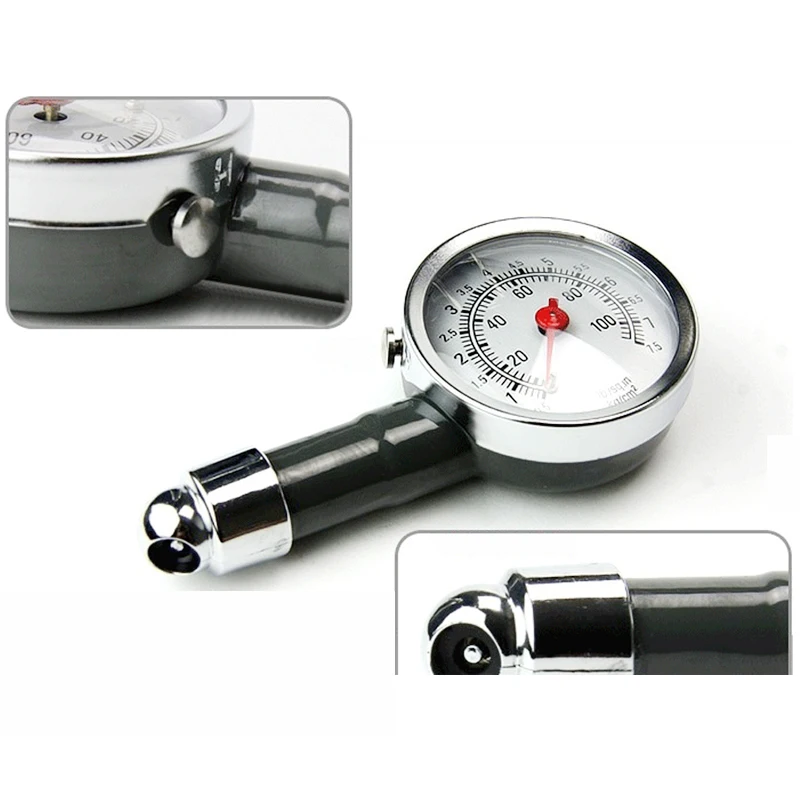

New upgraded version of high-precision car tire pressure gauge pressure gauge tester repair tool tire deflation tube