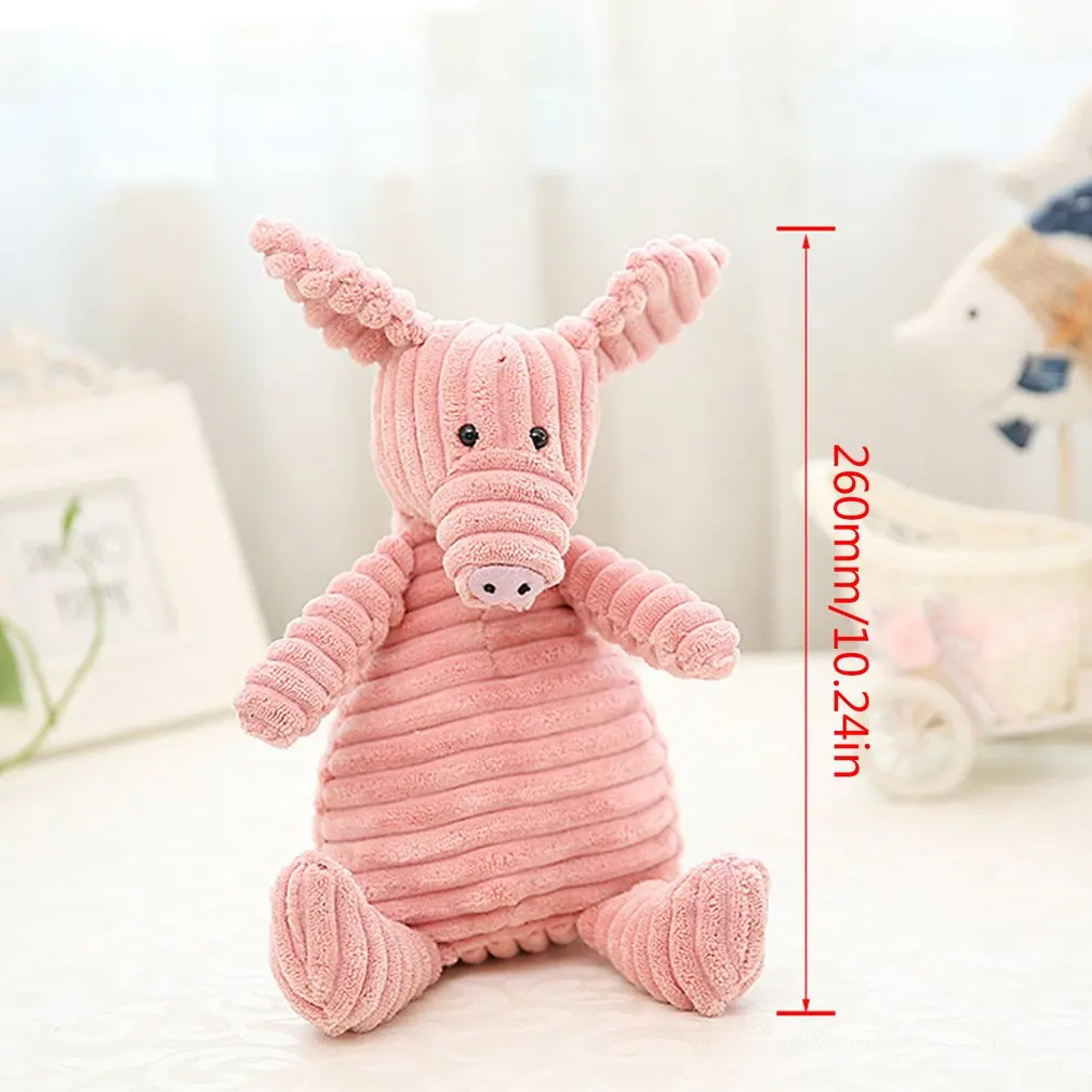 

1 PC Corduroy Dog Toys For Small And Large Dogs Animal Shape Plush Pet Puppy Squeaky Chew Bite Resistant Toy