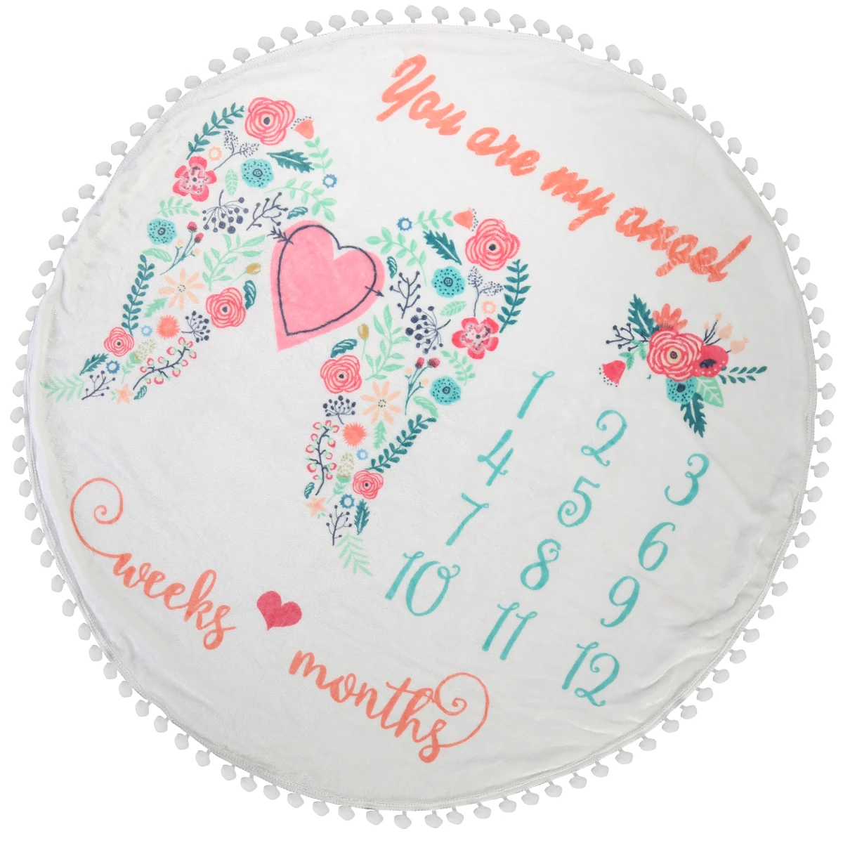 Детские одеяла для новорожденных милые цветочные аксессуары сделай сам детские