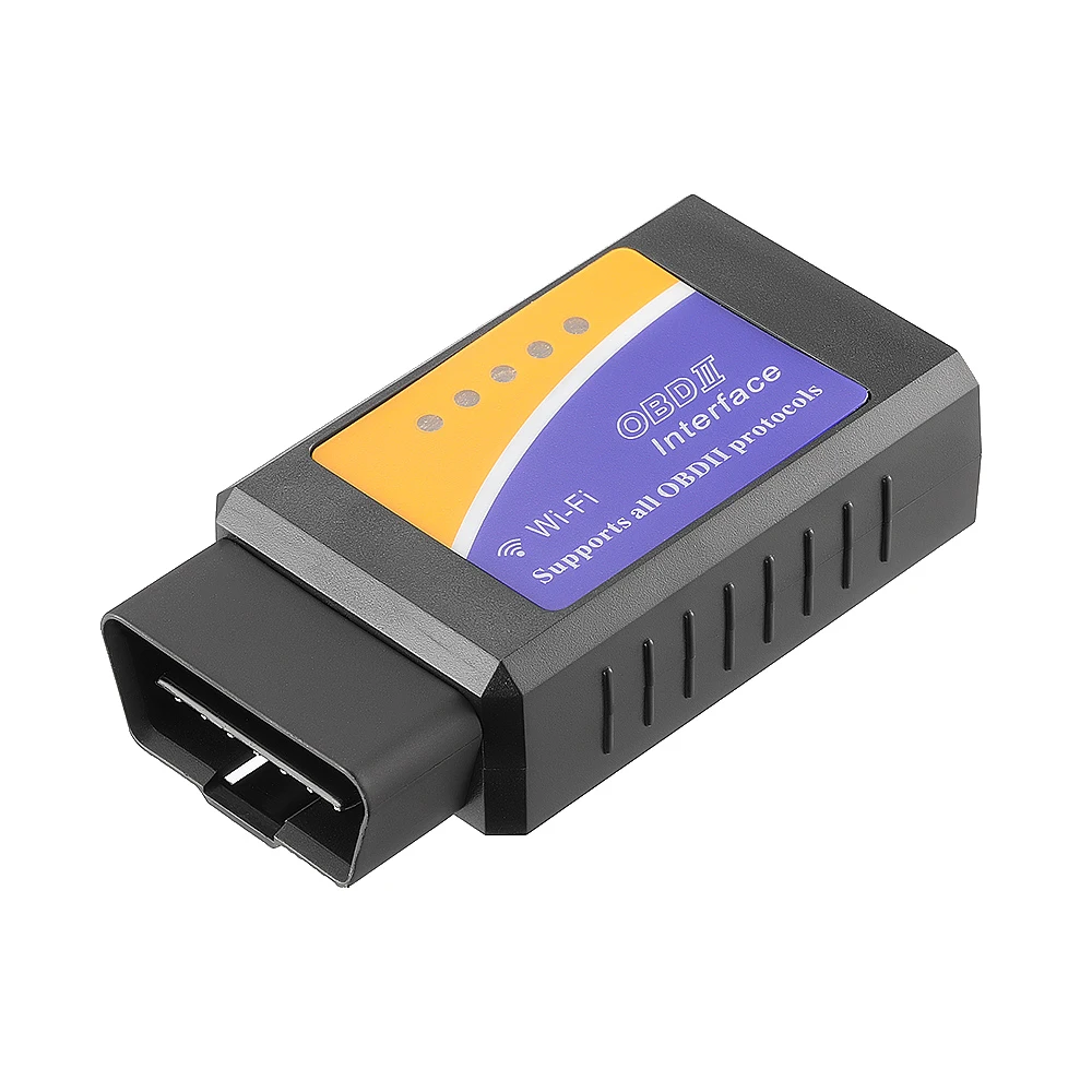 

Автомобильный сканер OBD2 WiFi ELM327 V1.5 25K80 чип OBD II считыватель кодов IOS Android ПК