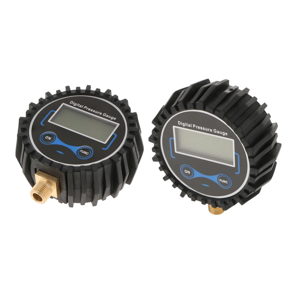 

2 Pieces New Car Digital Tire Pressure Gauge Air Compressors Tool Accessory