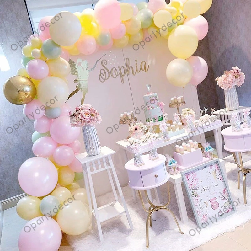 Гранатовый красный воздушные шары-гирлянды комплект 4D золото Фольга шар набор