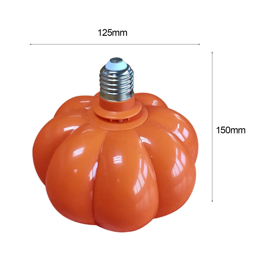 

ICOCO 1pc LED Grow Light Pumpkin Shaped Plant Growth Lamp With E26 Lamp Holder For Hydroponic Organic Soil Aquatic Indoor Plants
