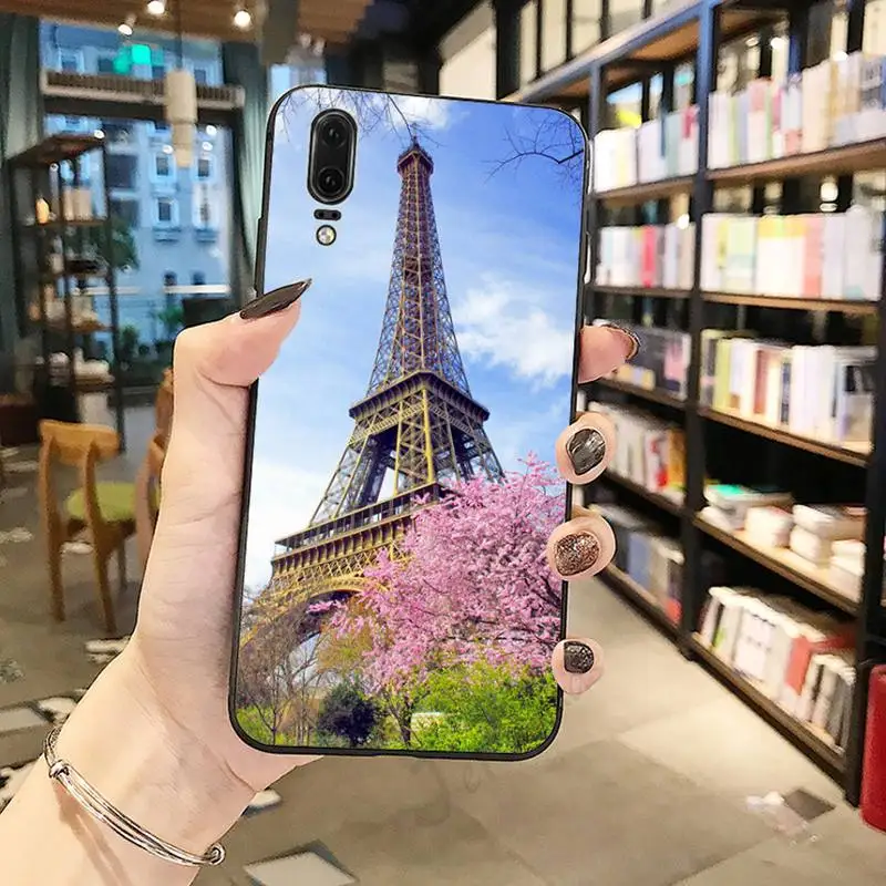 

Paris Eiffel Tower lanscapehigh quality Phone Case shell For Huawei honor Mate P 10 20 30 40 Pro 10i 9 10 20 8 x Lite