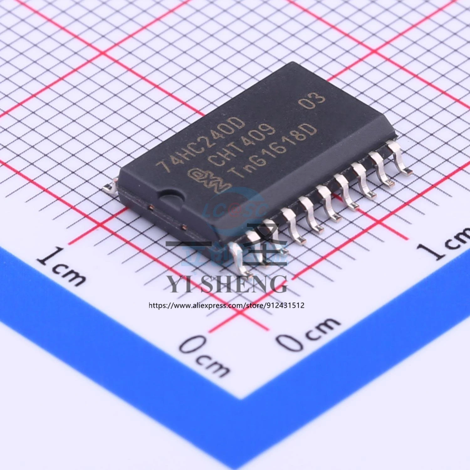 10 шт./лот 74HC240D 653 SOIC-20_300mil |