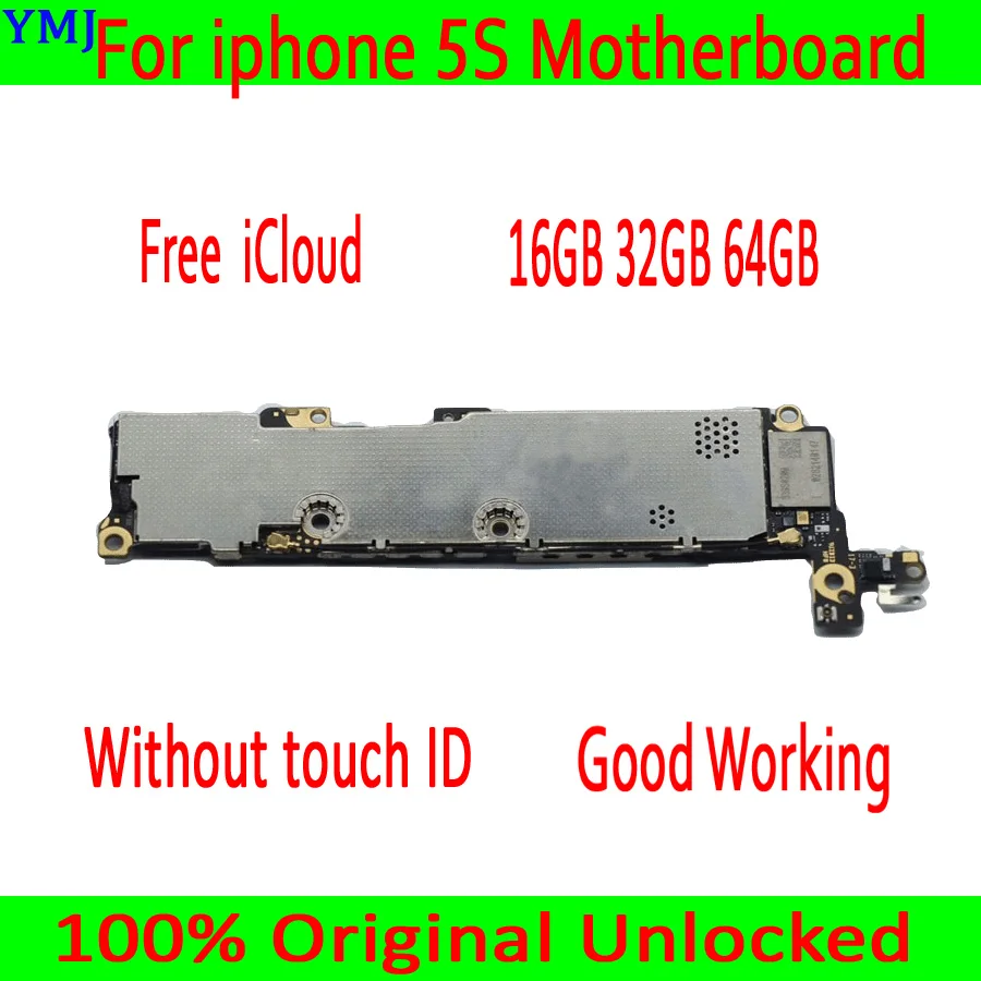 Материнская плата для iphone разблокированная материнская с Touch ID/NO ID 100% оригинал