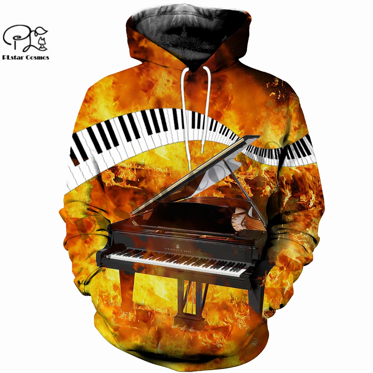 

PLstar Cosmos 3Dprint Music Musical Guitar Piano Violin Newfashion Harajuku Streetwear Funny Casual Hoodies/Sweatshirt/Jacket W3
