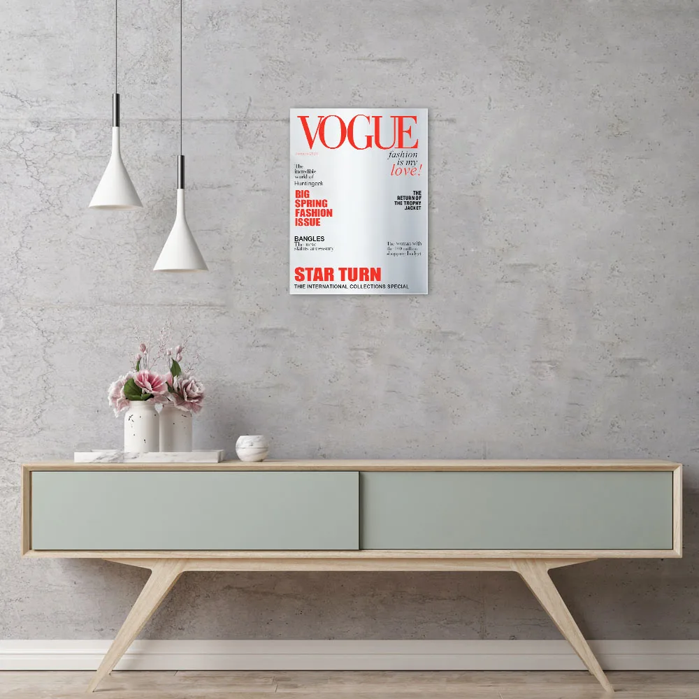 Мужской Год Обложка для журналов модель Новинка настенное зеркало Vogue