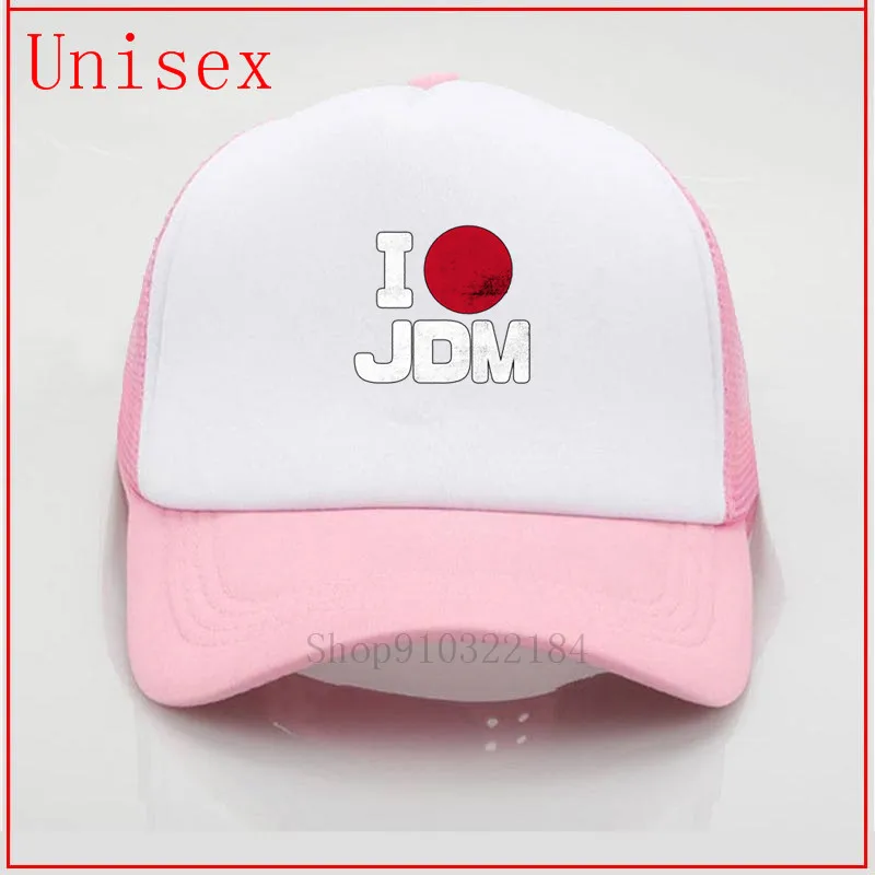 Японская торговая марка автомобилей JDM белая для девочек крутая летняя шапка