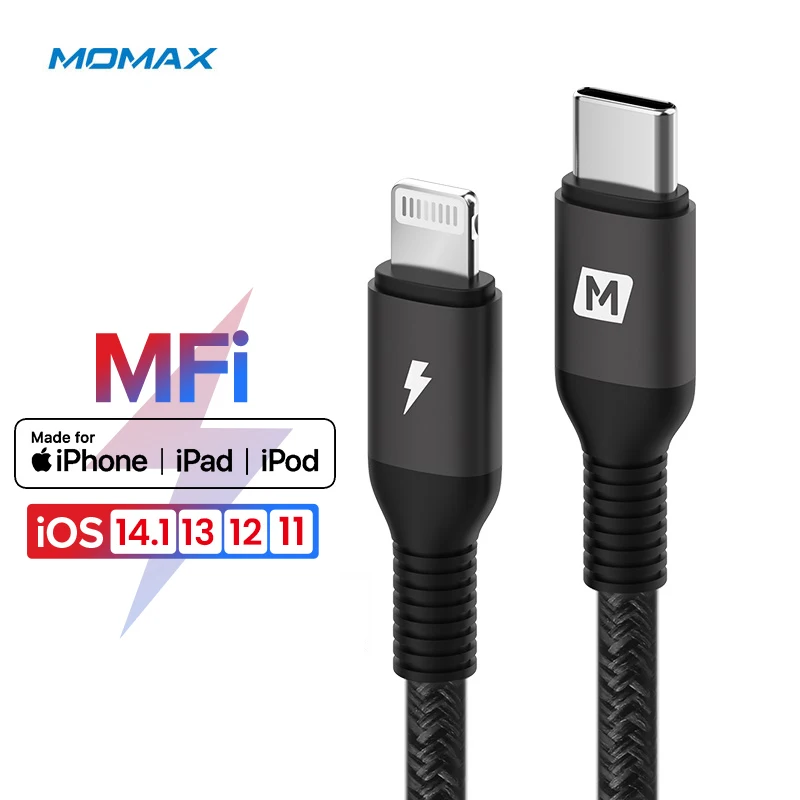 Original MFI usb c to lightning charging cable for iPhone 12 11 xs xr 8 7 6s 5se ipad fast charger PD18W 20W short 30cm 1m 2m 3m