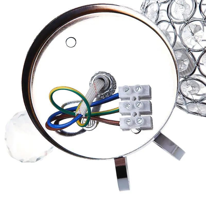 

1 Set AC84-240V Creative Crystal Wall Light Decorative Lighting Sconce Modern Wall Lamp Fashion E14 Silver Wall Lamps #RW1209