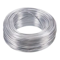 1 roll of aluminum craft wire silver for jewellery craft modelling making armatures and sculpture 2mm x 55m