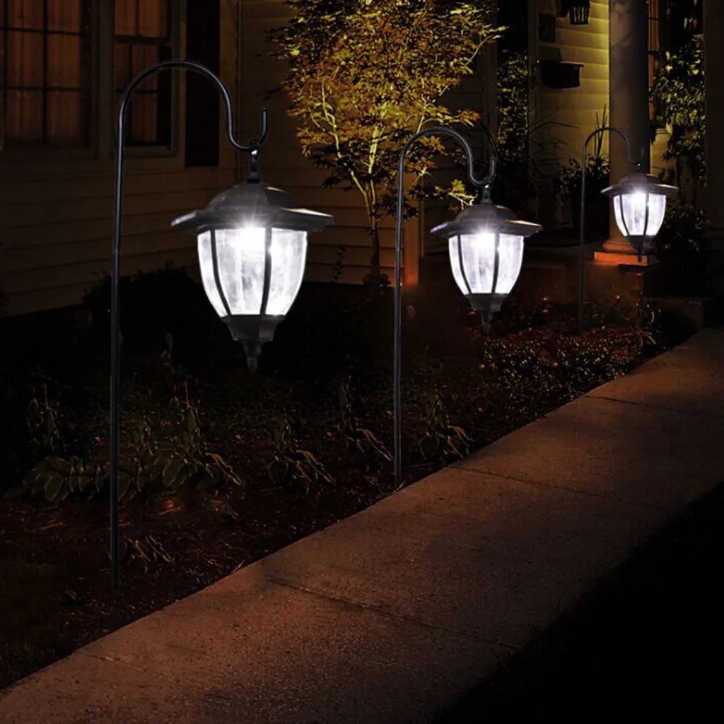 Светодиодный ландшафтный светильник 2 шт. на солнечной батарее для сада наружный
