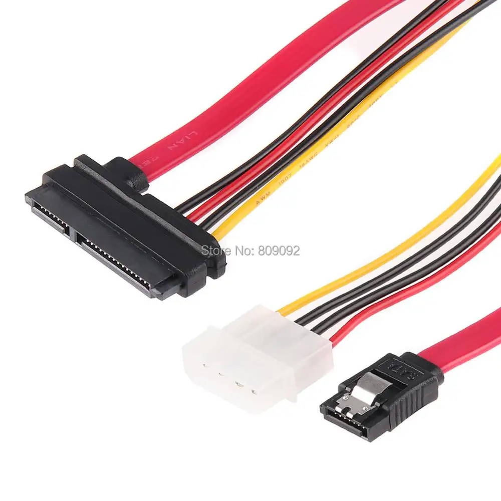 Кабель для передачи данных Sata на 4 контакта IDE Power SATA 15 + 7 22 комбинированный кабель