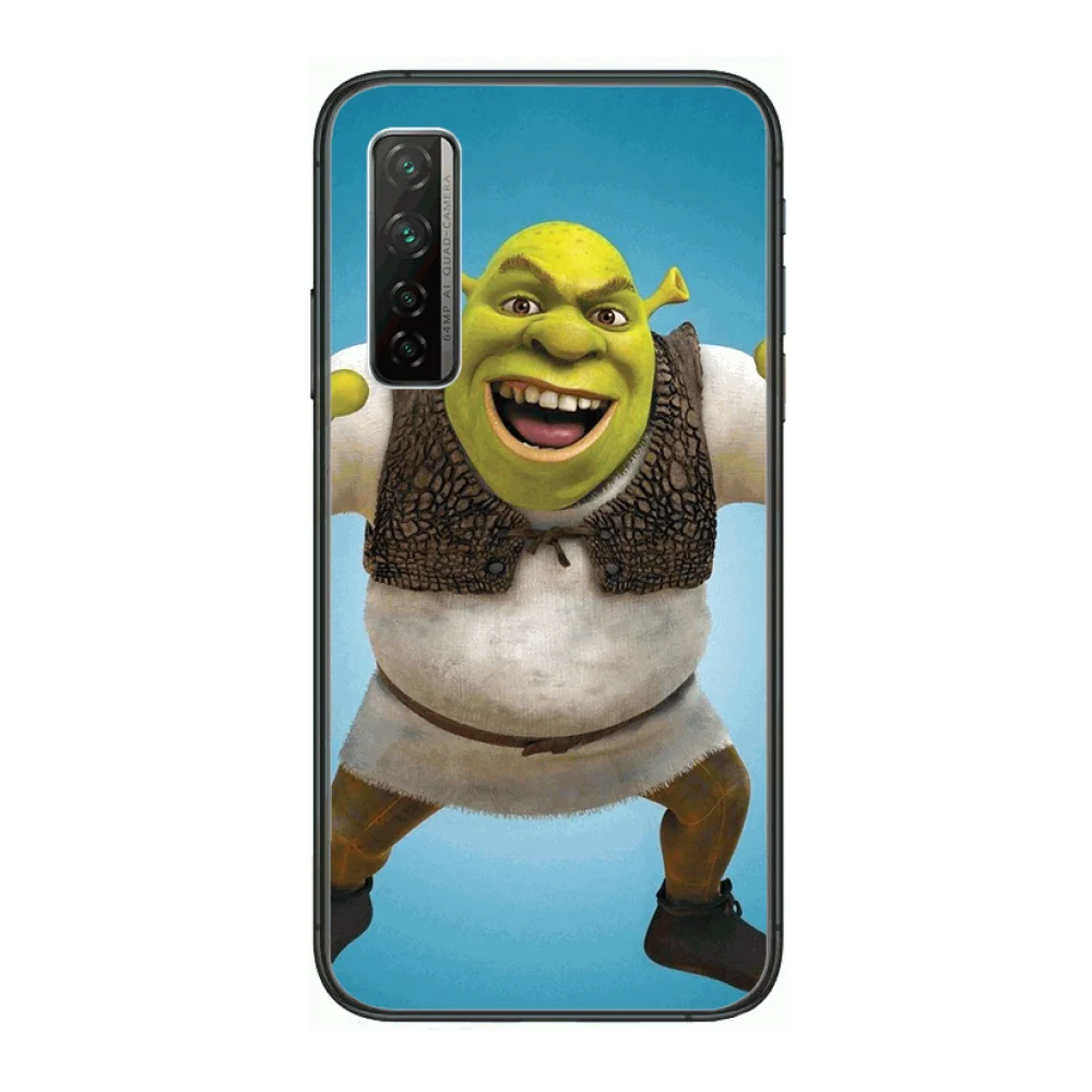 

Green Monster Phone Case For Huawei Nova p10 lite 7 6 5 4 3 Pro i p Smart ZBlack Etui 3D Coque Painting Hoesje