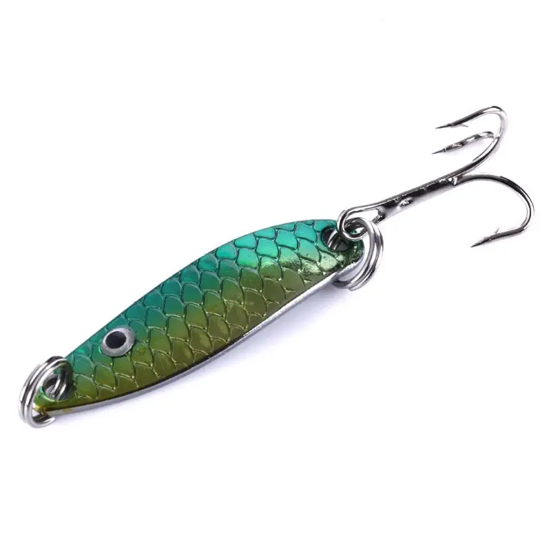 

12pcs/set Metal Spoon VIB Fishing Lure Shads Wobblers Jig Spinner Hard Bait 875D