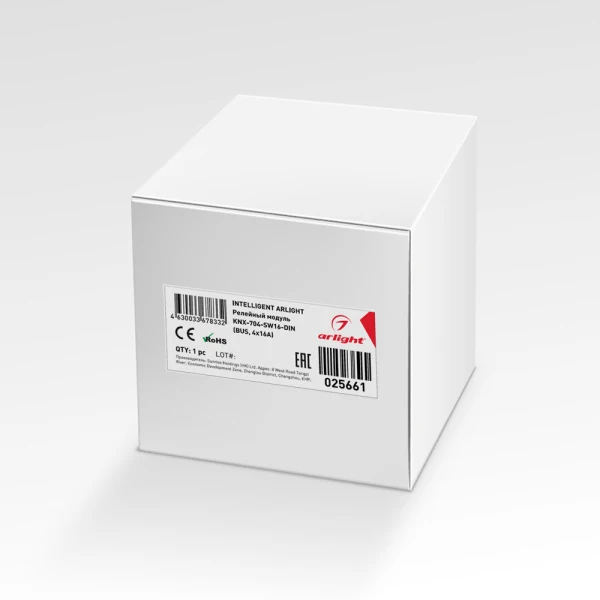INTELLIGENT ARLIGHT Релейный модуль KNX-704-SW16-DIN (BUS 4x16A) ( -)