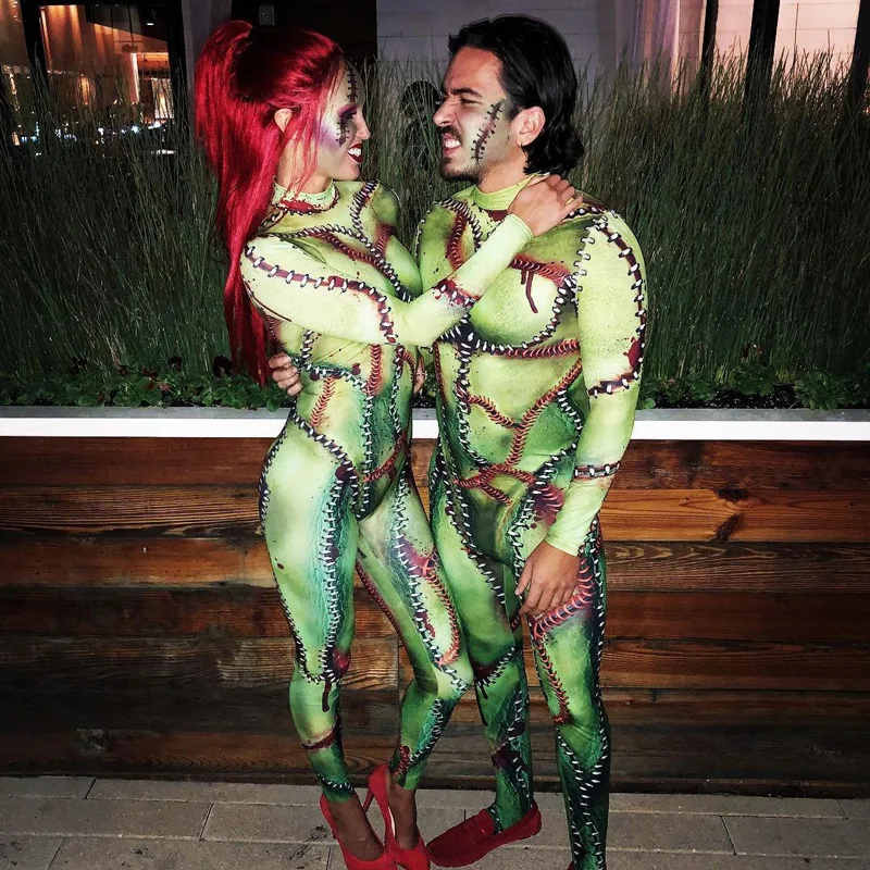 Страшные костюмы для косплея взрослых мужские и женские с шрамами сексуальное