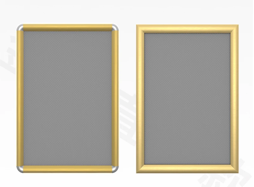 Постер на заказ рамка из алюминиевого сплава для фотографий настенный рекламный