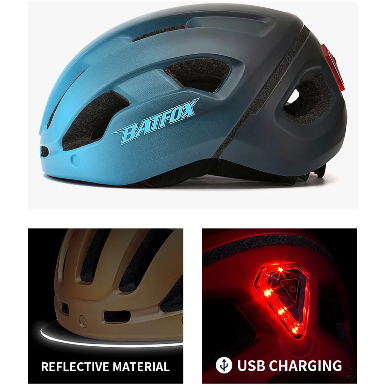 

BATFOX Helmet Road Helmet Cycling Bicycle Helmet Ultralight In-mold MTB casco de ciclismo.casco mtb casco bicicleta Bike Helmet