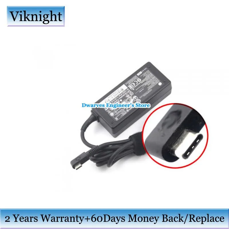 Оригинальное 5V 2A 12V 3A 15V зарядное устройство постоянного тока для hp TPN CA01 USB Type c 12B017