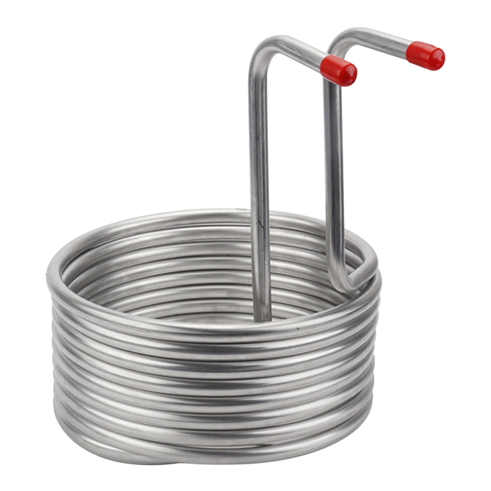 Immersion Hotel Wort Chiller Pipe Wine Making Machine Tool Home Brewing Restaurant Stainless Steel Easy Clean Beer Cooling Coil | Дом и сад