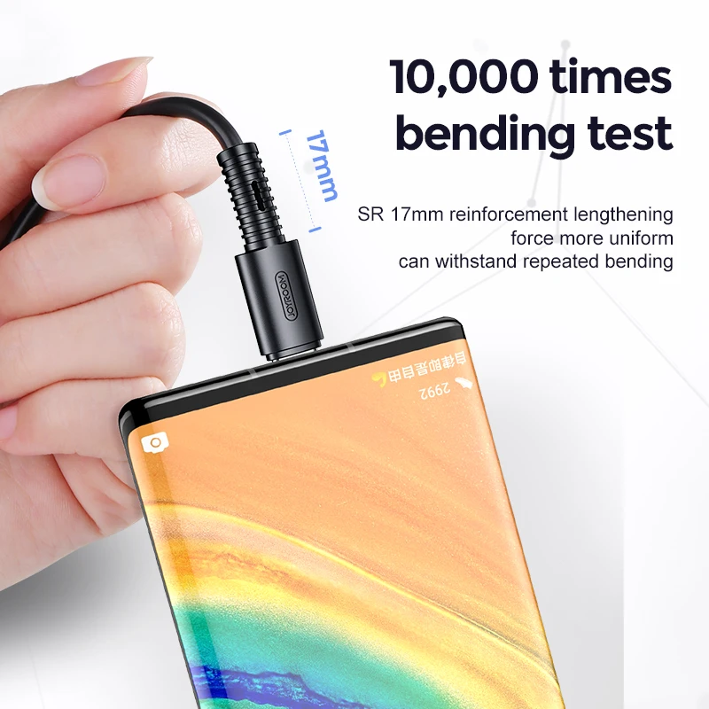 JOYROOM 5A 1 м кабель с разъемом USB Type C быстрая зарядка мобильный телефон Android