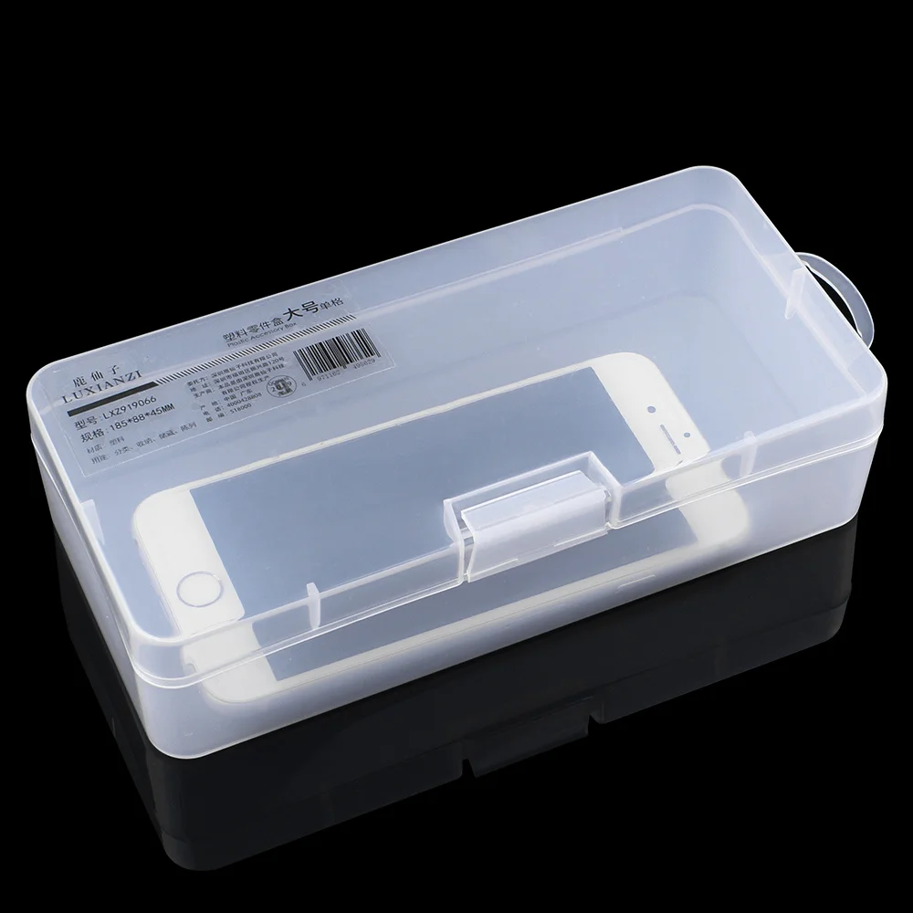 

Portable Plastic Organizer Tool Box For small things Part Screws Container Toolbox Simple Jewelry Tool Case Storage