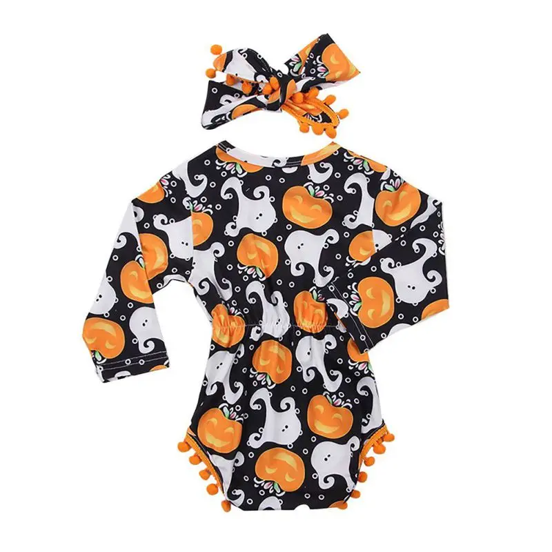 Весенне осенний Повседневный Модный комбинезон для малышей с длинными рукавами