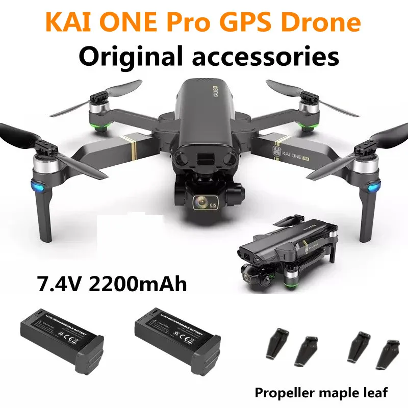 

Аккумуляторная батарея для дрона KAI ONE Pro GPS, 7,4 В, 2200 мАч, запасные части для дрона KAI ONE, оригинальные аксессуары
