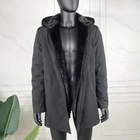 Парка мужская зимняя из натурального меха норки, с капюшоном