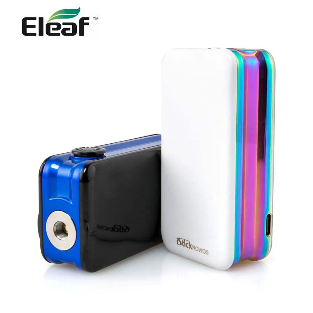 Оригинальный Eleaf iStick Nowos TC бокс мод 80 Вт Выход сенсорный экран коробка встроенный