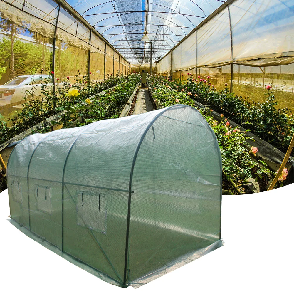 

15'x7'x7'Heavy Duty Greenhouse Plant Gardening Dome Greenhouse Tent for Vegetable Flower Seedling Grow