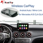 Беспроводной CarPlay для Mercedes Benz A-Class W176 B-Class W246 GLA CLA 2016-2018, с функцией Mirror Link AirPlay