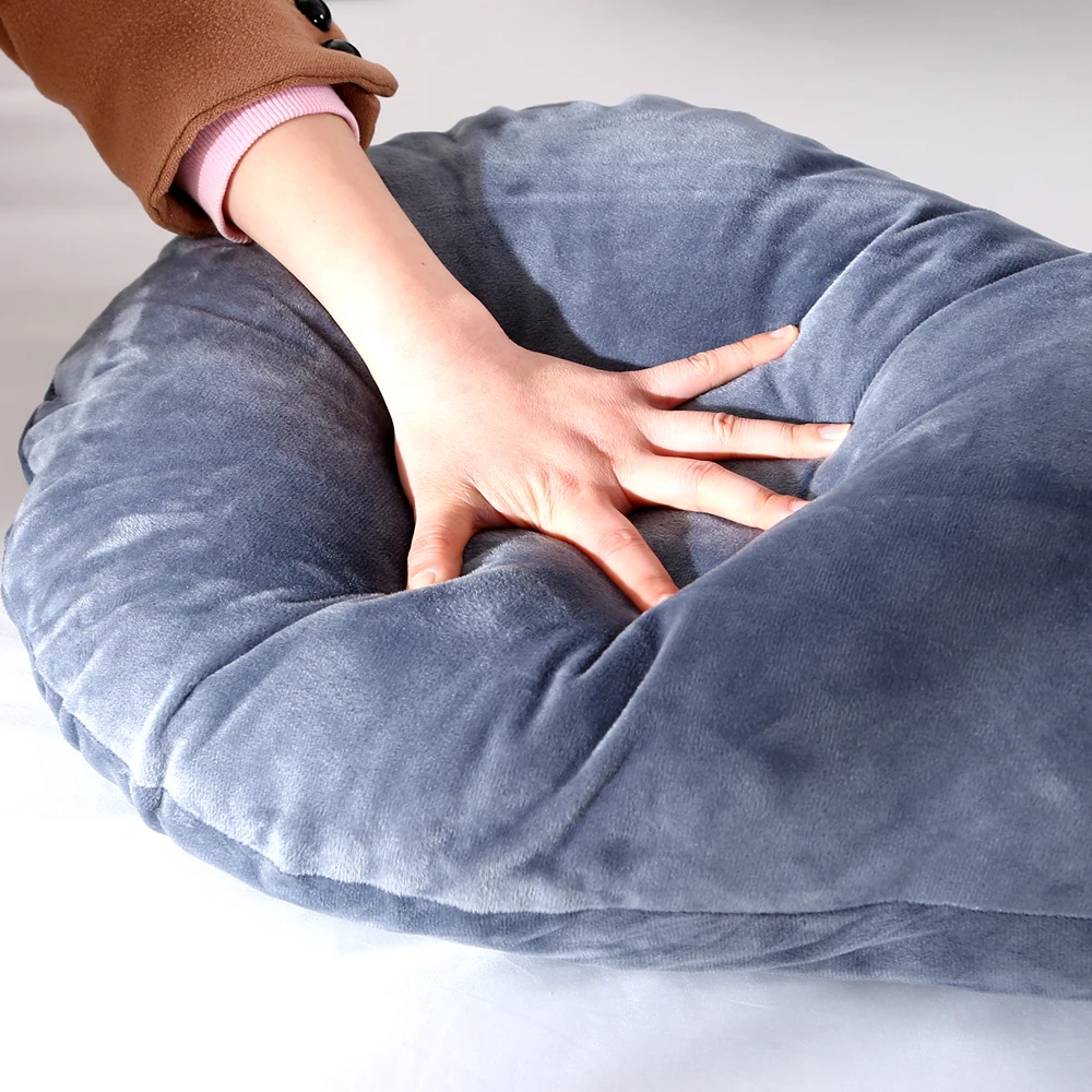 Almohada para mujeres embarazadas, coj&iacute;n de 116x65cm para embarazadas, soporte de maternidad para amamantar para dormir-5