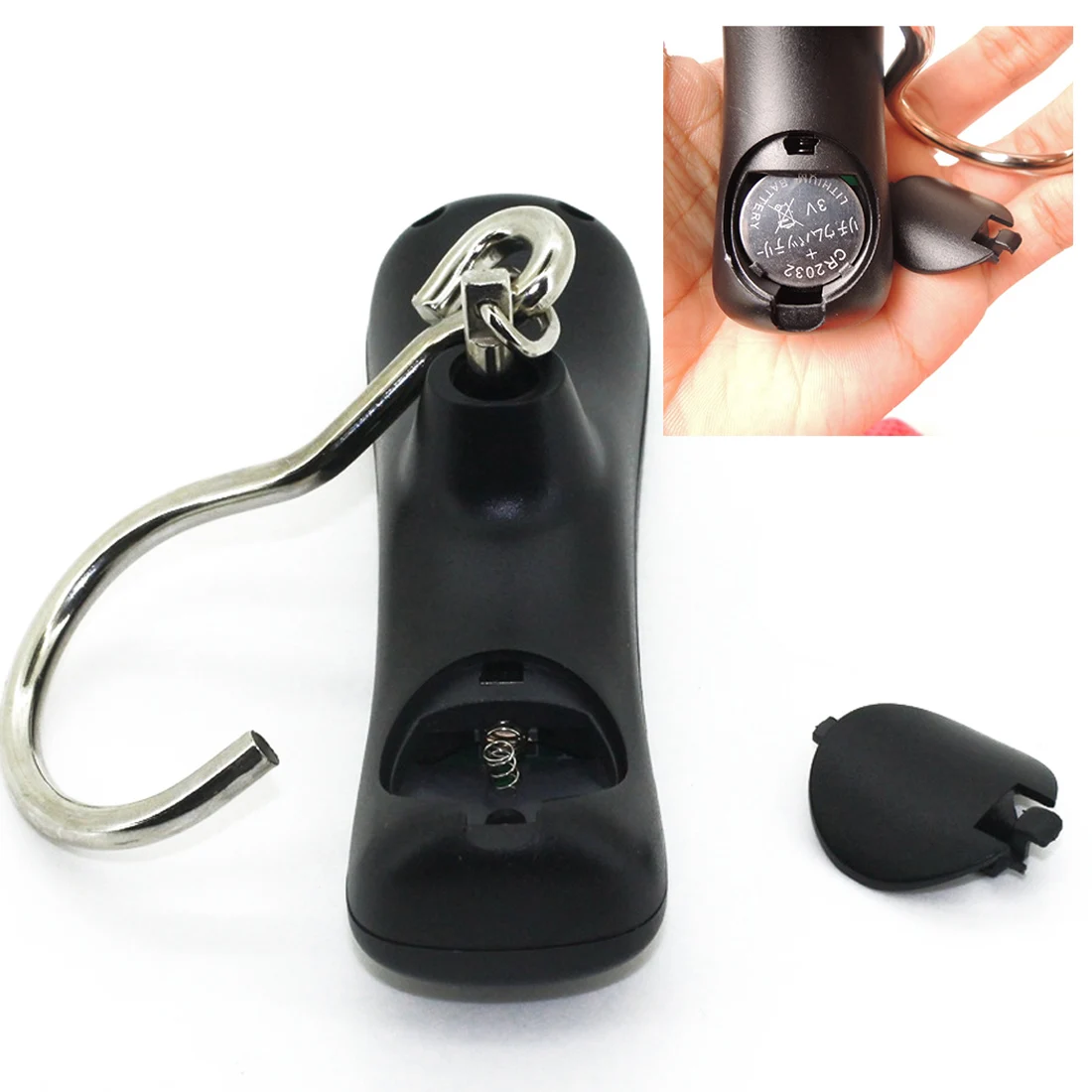 

High-precision electronic scale, digital portable LCD display, digital hanging kitchen scale, fishing hook scale 50Kg