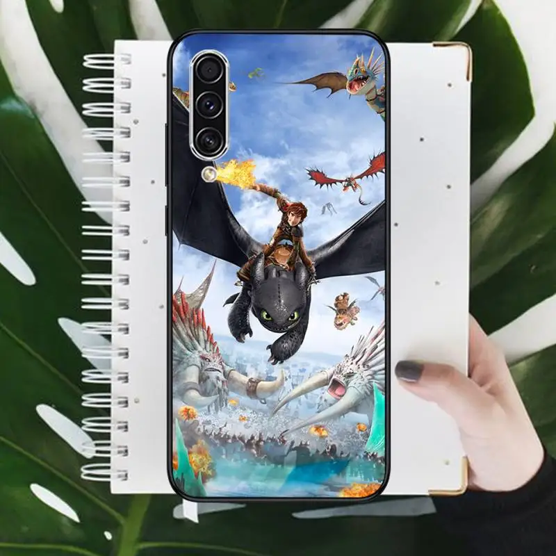 

Toothless Train Your Dragon Phone Case For Samsung A20 A30 30s A40 A7 2018 J2 J7 prime J4 Plus S5 Note 9 10 Plus