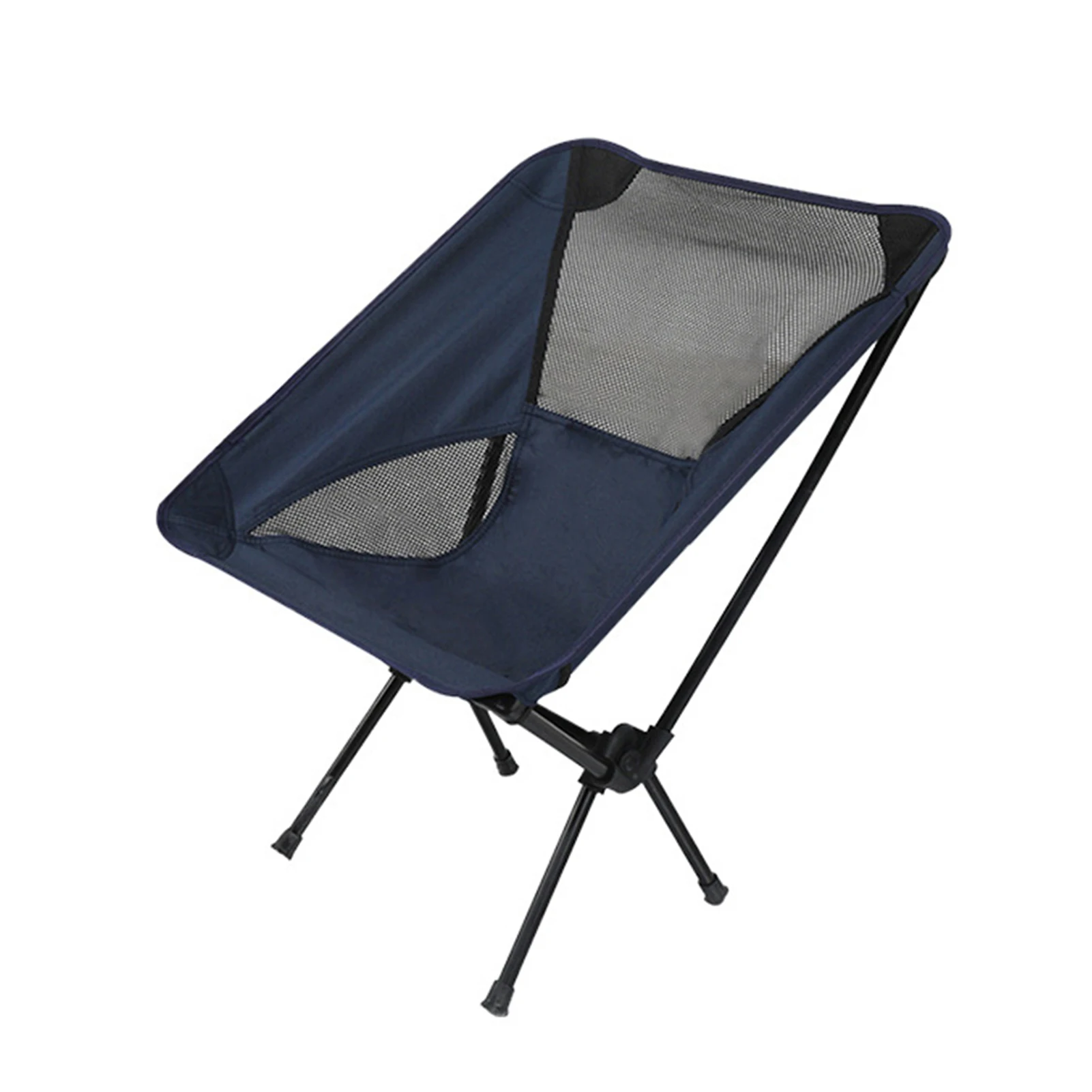 저렴한 여행 초경량 접이식 의자 야외 휴대용 캠핑 의자 낚시 바베큐 비치 베어링 130KG 및 T8, 스토리지 가방 포함