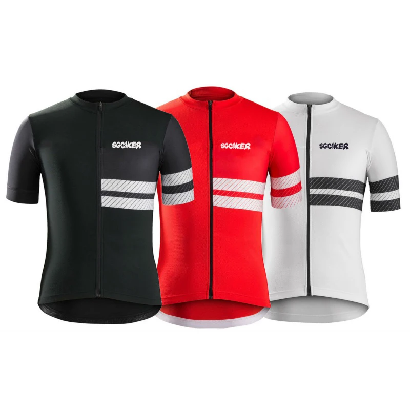 SGCIKER облегающий белый классический для велоспорта летний лазерная резка