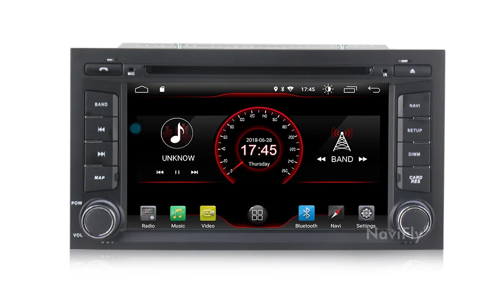 Android 9,0 автомобильный gps трек мультимедийный плеер 7 ''сенсорный экран для Seat Leon 2013 Автомагнитола RDS bluetooth