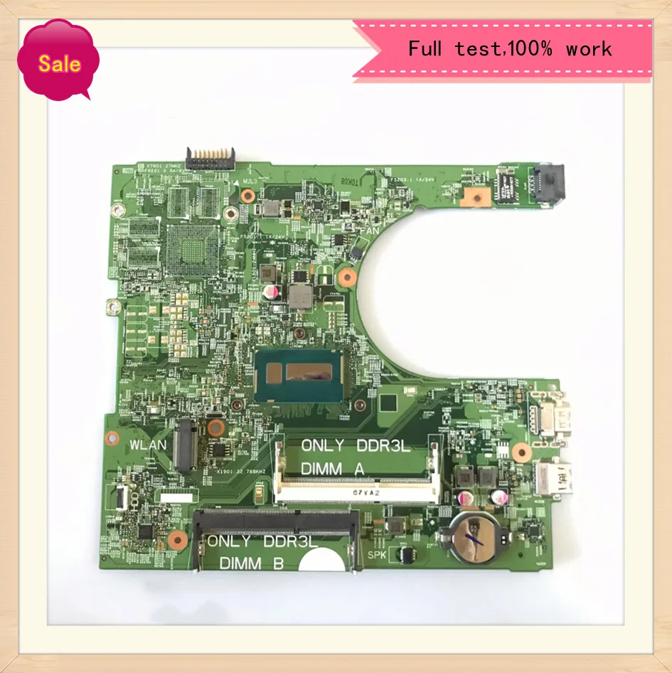 

Оригинальная материнская плата для ноутбука DELL Inspiron 15, 14216, 3000, 3458, 3558