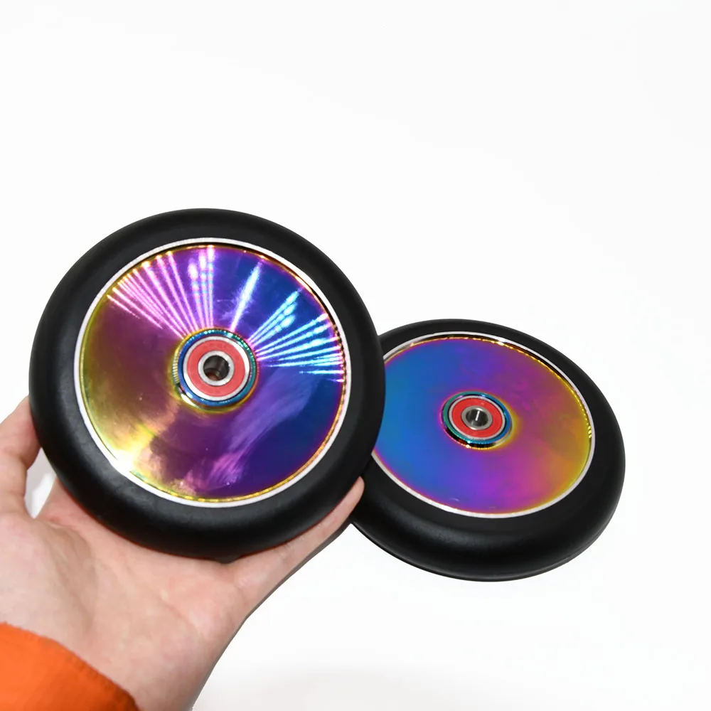 Колеса Самокат Pro из алюминиевого сплава 110/120 мм 2 шт. | Спорт и развлечения