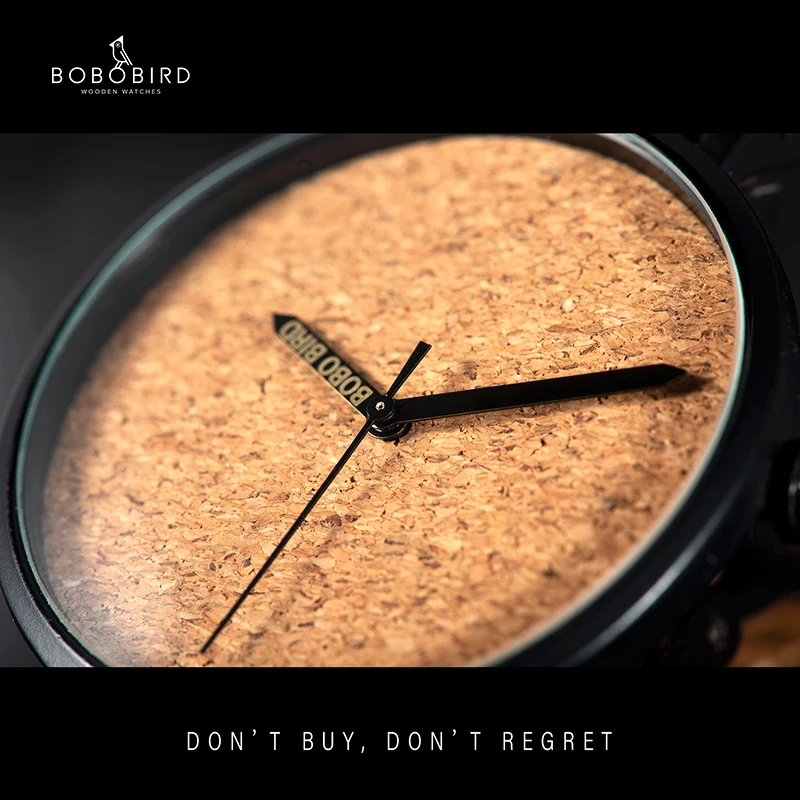 Reloj hombre BOBO BIRD деревянные часы Япония движение кварцевые наручные часы мужские часы relogio masculino дропшиппинг