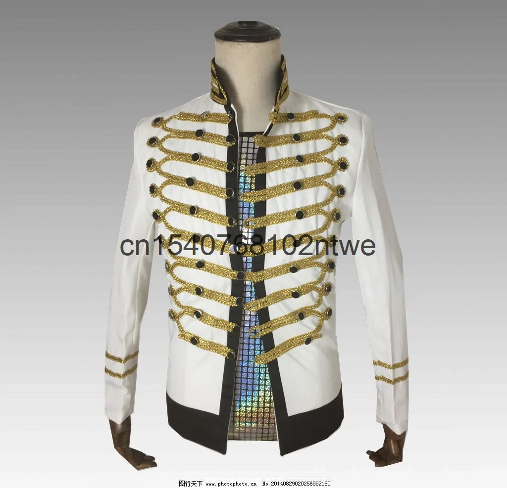 

Серия Han, star же пальто 2021 новые мужские белые куртки-пуховики на личность Повседневный костюм для ПАНКОВ