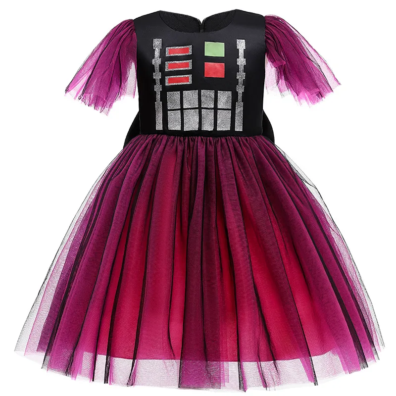 

2020 Hallowmas Girls Dress Kids Clothes Princess Dresses For Girls Carnival Party Dress vestidos Children Clothing 2 8 9 10 Year