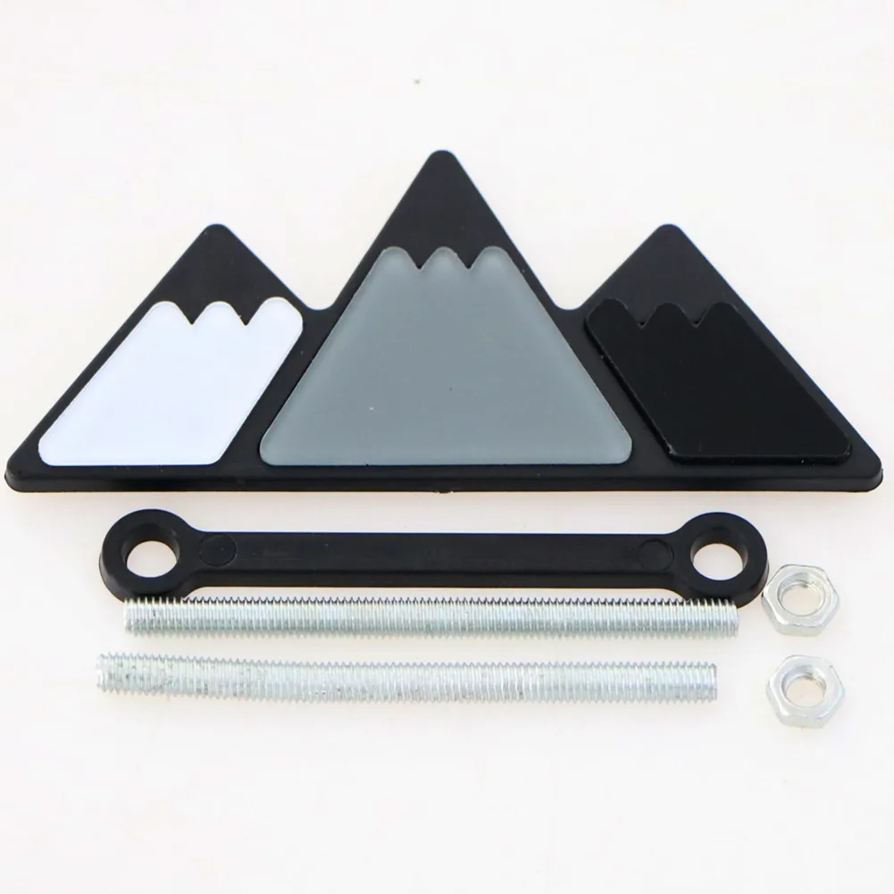 

Accessories Tri Color Grill Acrylic Badge Emblem High Quality Hot Sale