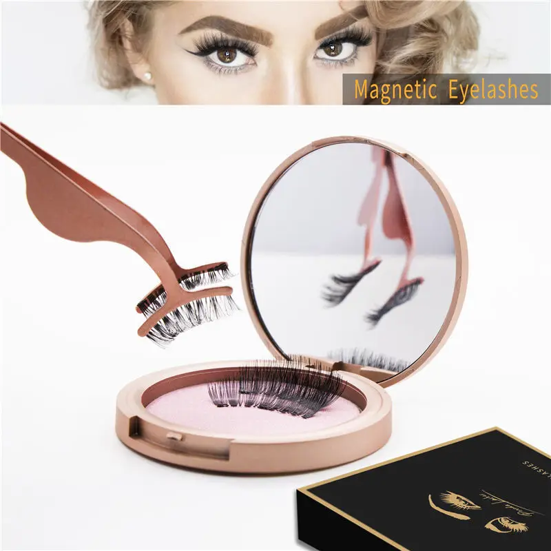 Новые Накладные ресницы на магнитах и магнитная подводка для глаз ручной работы