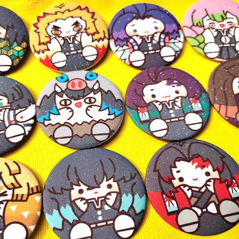 Nengdou T3 булавка аниме демон убийца Kimetsu без Yaiba камадо Tanjirou значок косплея